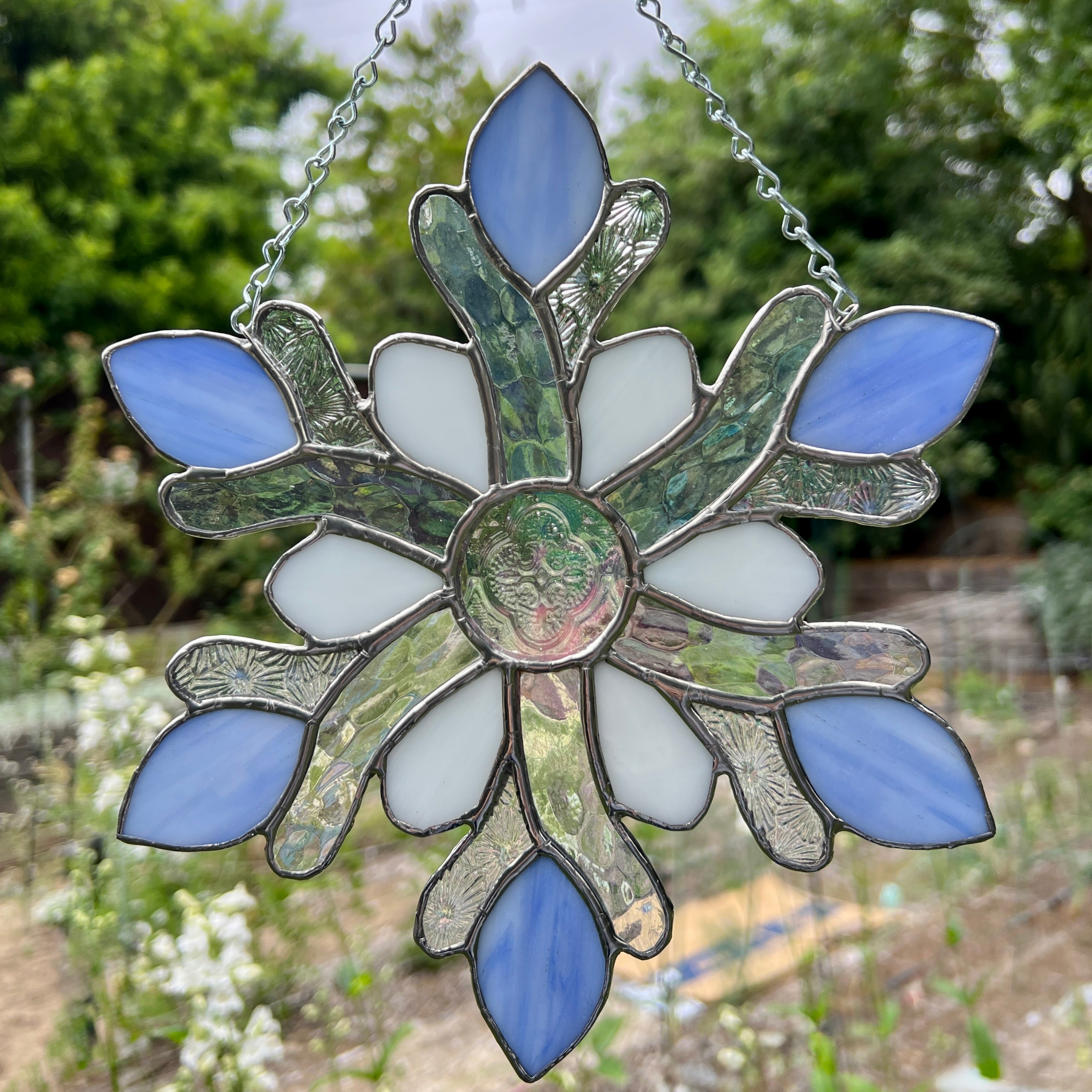Iridescent Snowflake, large