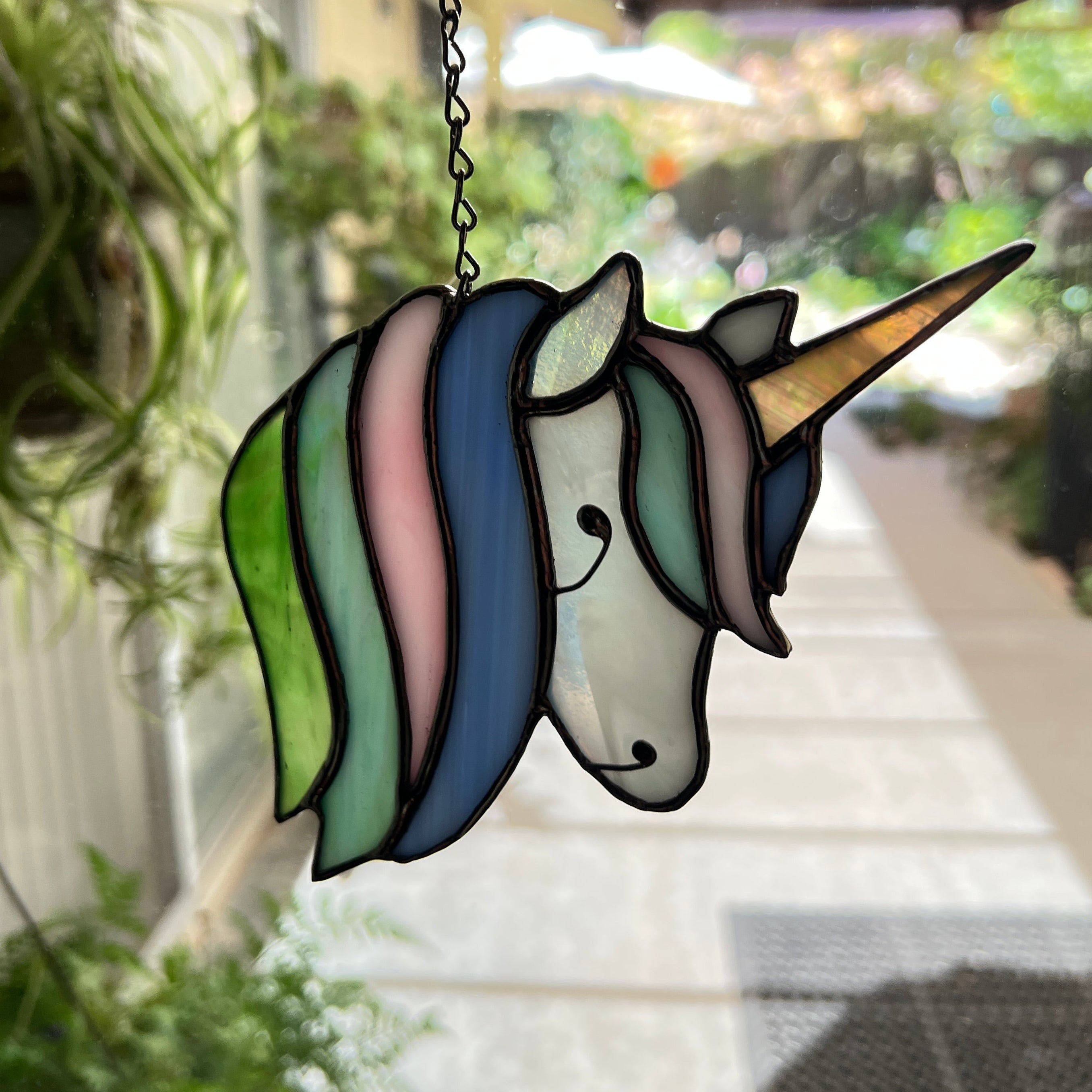 glass unicorn